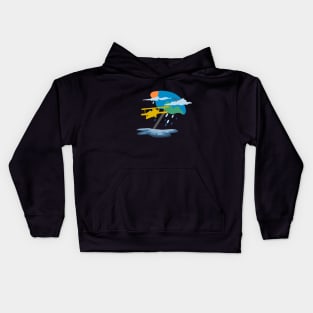 Umbrella in destination Kids Hoodie